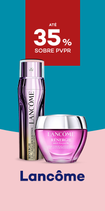 Dois produtos de cuidados de rosto da marca Lancôme com até 35% sobre Preço de Venda ao Público Recomendado.